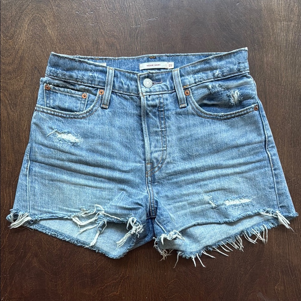 Levi’s Wedgie Denim Shorts